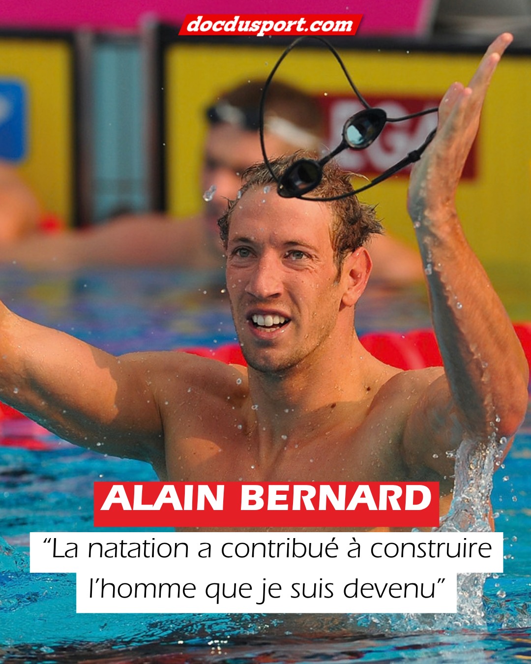 🏊‍♂️ Et si le plus grand bénéfice du sport n’était pas une médaille ?

Pour Alain Bernard, la natation a été bien plus qu’un chemin vers les titres olympiques et mondiaux.
Adolescent introverti, il explique comment l’eau l’a aidé à s’assumer, accepter son corps et prendre confiance en lui.
Mais aussi à apprendre à gérer la solitude, l’effort, les doutes et les hauts comme les bas.

« La natation m’a permis de me découvrir. »

Aujourd’hui, le champion olympique défend une vision de la natation qui dépasse largement la compétition : une activité accessible, bénéfique pour les articulations, adaptée à différents publics et capable d’accompagner chacun tout au long de la vie.

Et il rappelle quelque chose d’essentiel : on peut commencer, progresser et surtout prendre du plaisir.

💬 Qu’est-ce que votre sport vous a appris sur vous-même, au-delà de la performance ?

👉 Retrouvez l’entretien complet avec Alain Bernard sur www.docdusport.com (lien dans la bio).

📌 À partager avec quelqu’un à qui le sport a aussi changé la vie.
