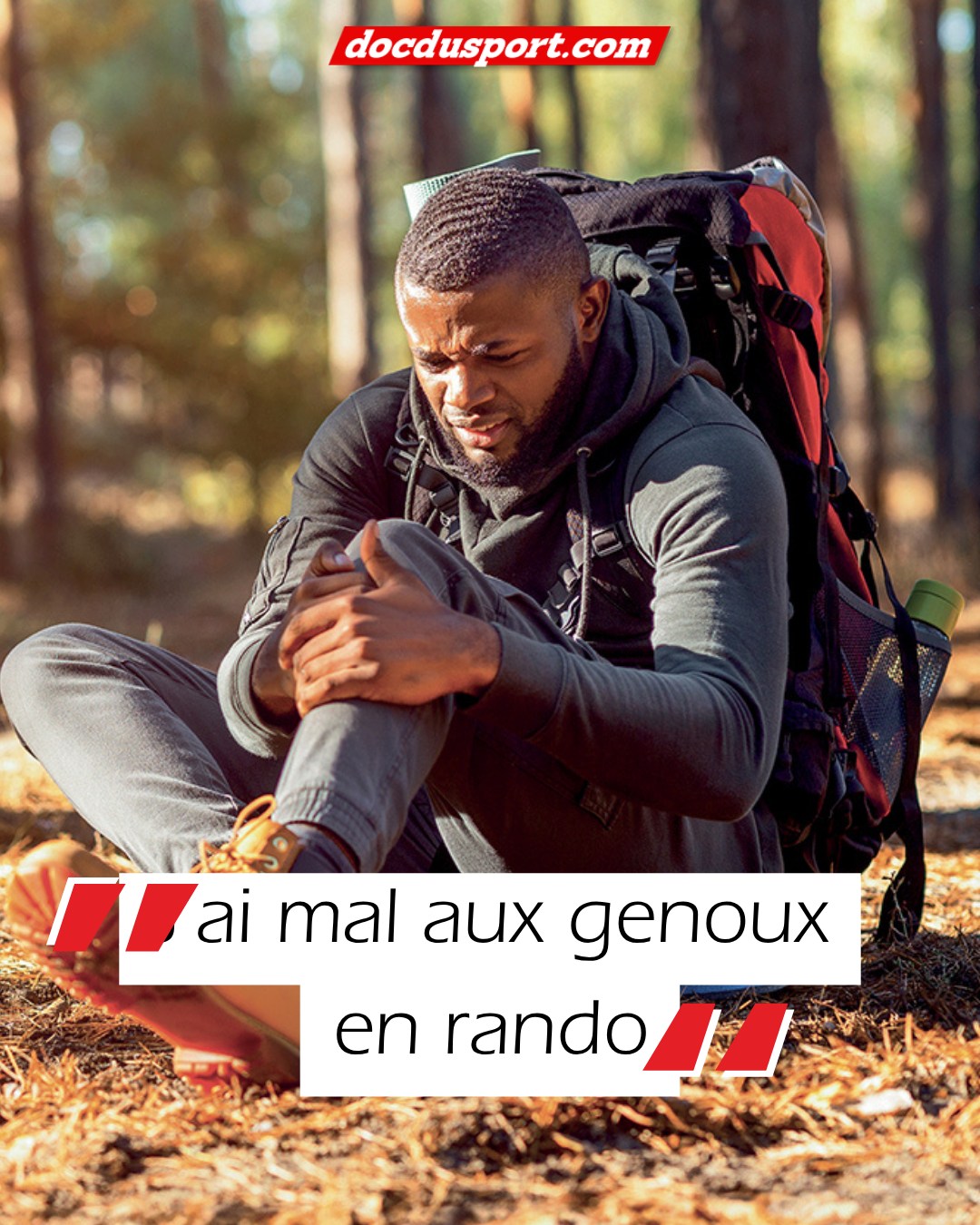 🥾 La montée vous brûle les genoux ? La descente les achève ?

Ce n'est pas une fatalité.

Votre rotule encaisse des contraintes énormes sur les sentiers… mais avec une bonne préparation, vous pouvez réduire les douleurs.

Dans notre nouvel article réalisé avec la @FFRandonnee, découvrez :
🏔️ Pourquoi le relief fait mal au genou
💪 Les exercices les plus efficaces
🥾 Le rôle des bâtons
🧘 Les étirements à ne pas négliger

📌 Enregistrez ce post avant votre prochaine randonnée.

👉 Article complet de notre rédacteur en chef @DocteurStephaneCascua sur www.docdusport.com (lien dans la bio).