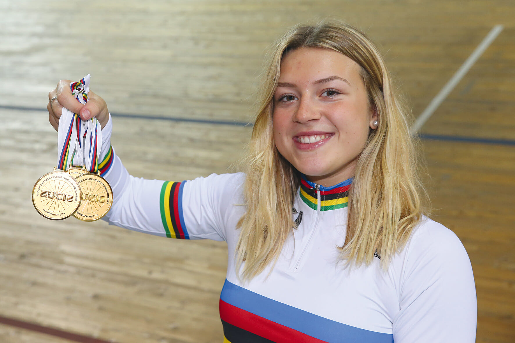 Mathilde Gros: étoile montante du cyclisme sur piste