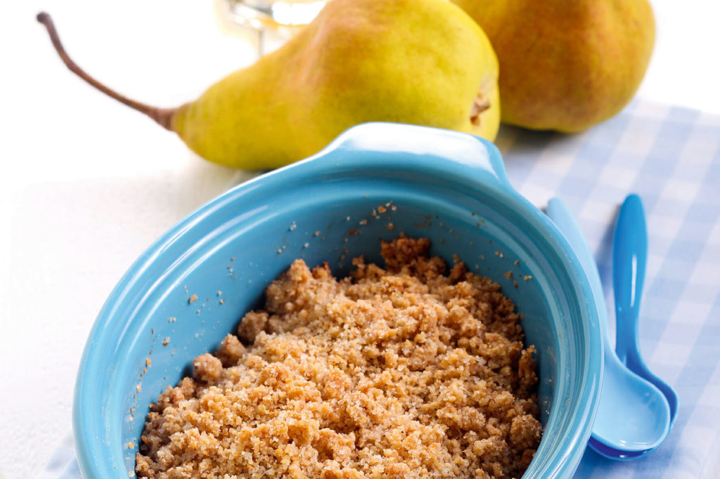 Recette du Crumble aux poires