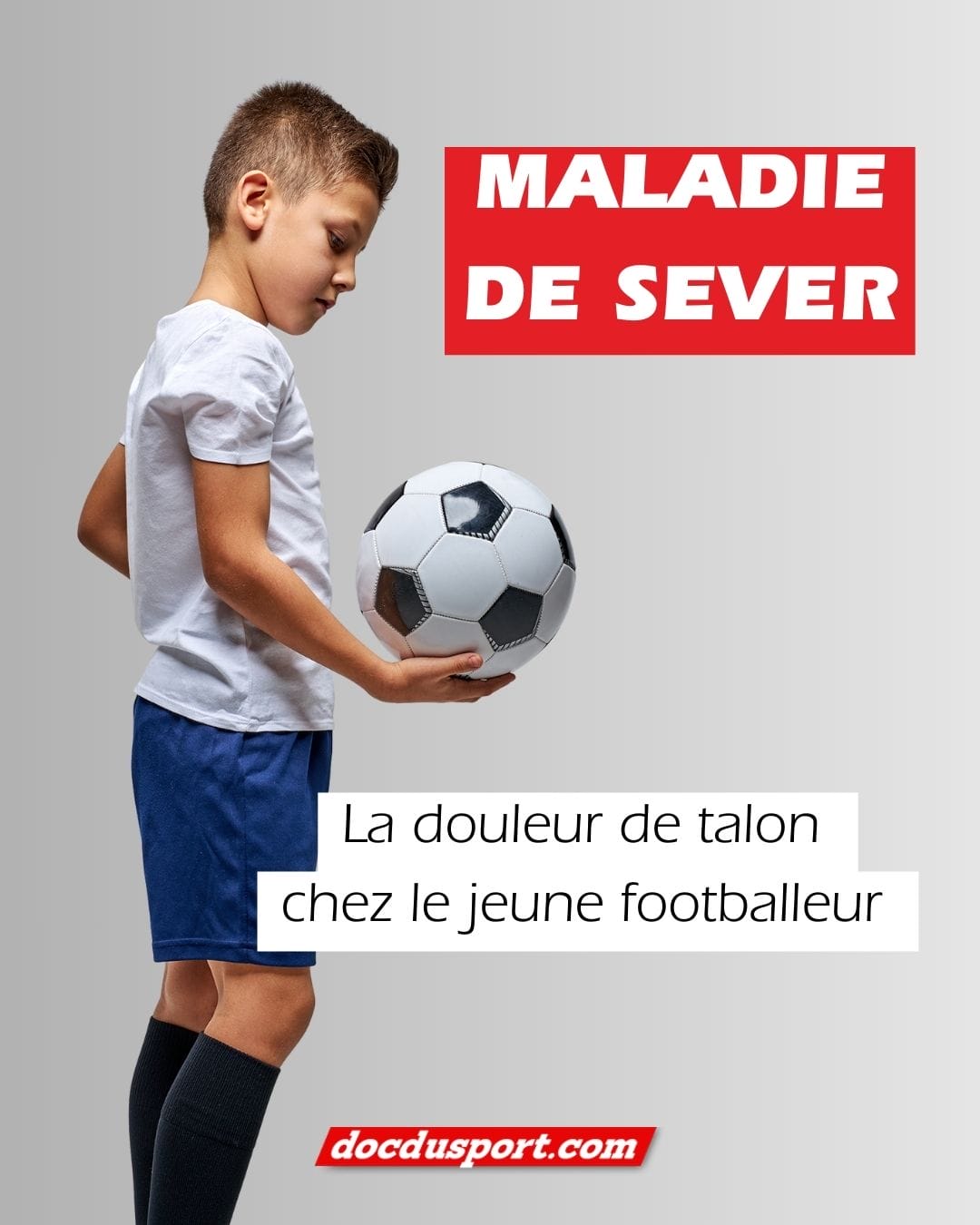 ⚽ Votre enfant se plaint du talon après l’entraînement ?
Ce n’est peut-être pas « une petite douleur »… mais la très fréquente maladie de Sever.

Entre 8 et 11 ans, les jeunes footballeurs sont en pleine croissance :
👉 Talon fragile
👉 Appuis explosifs
👉 Terrains parfois trop durs
👉 Chaussures inadaptées
Résultat : douleur, boiterie, envie de moins jouer…

Dans notre nouvel article, un podologue du sport explique :
✔ Comment reconnaître cette douleur
✔ Les erreurs à éviter absolument
✔ Les chaussures à privilégier selon le terrain
✔ Les exercices pour apaiser et prévenir
✔ Quand penser aux semelles orthopédiques

💬 Votre enfant a déjà eu mal au talon ? Comment avez-vous géré ?
👇 Racontez votre expérience, ça peut aider d’autres parents.

➡️ ▶️ Article à retrouver sur notre site www.docdusport.com (🔗 lien dans la bio)