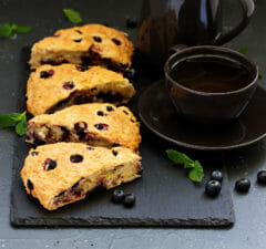 Recette des scones aux cranberries