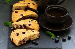 Recette des scones aux cranberries