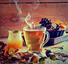 Recette de boisson isotonique à base de thé vert et de miel
