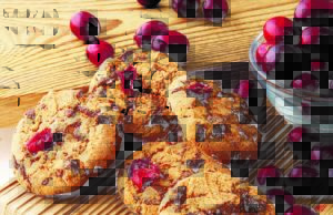 Recette des Cookies Cranberries / Graines de courge