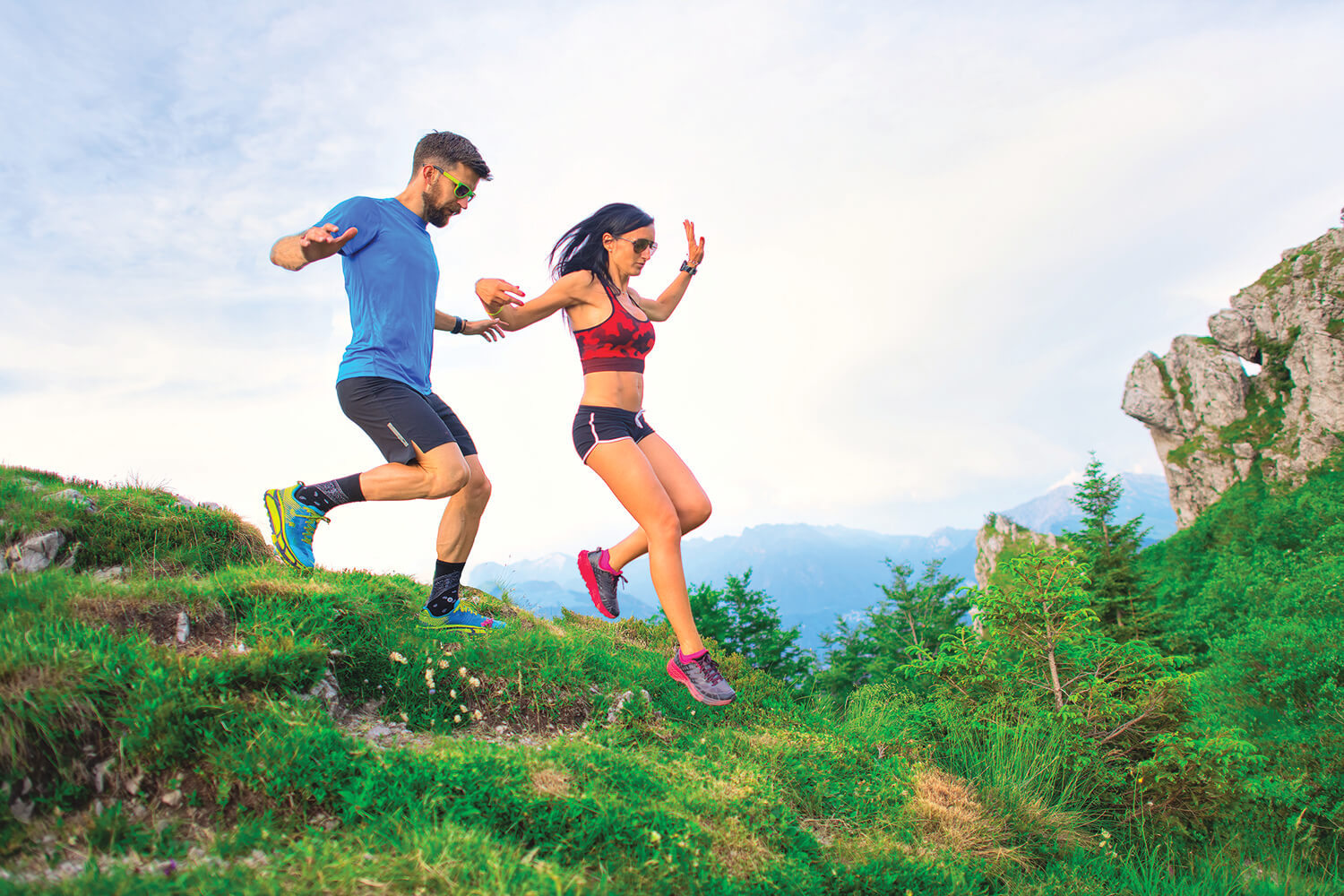 Fatigue en trail: interactions entre le sexe et la distance de course