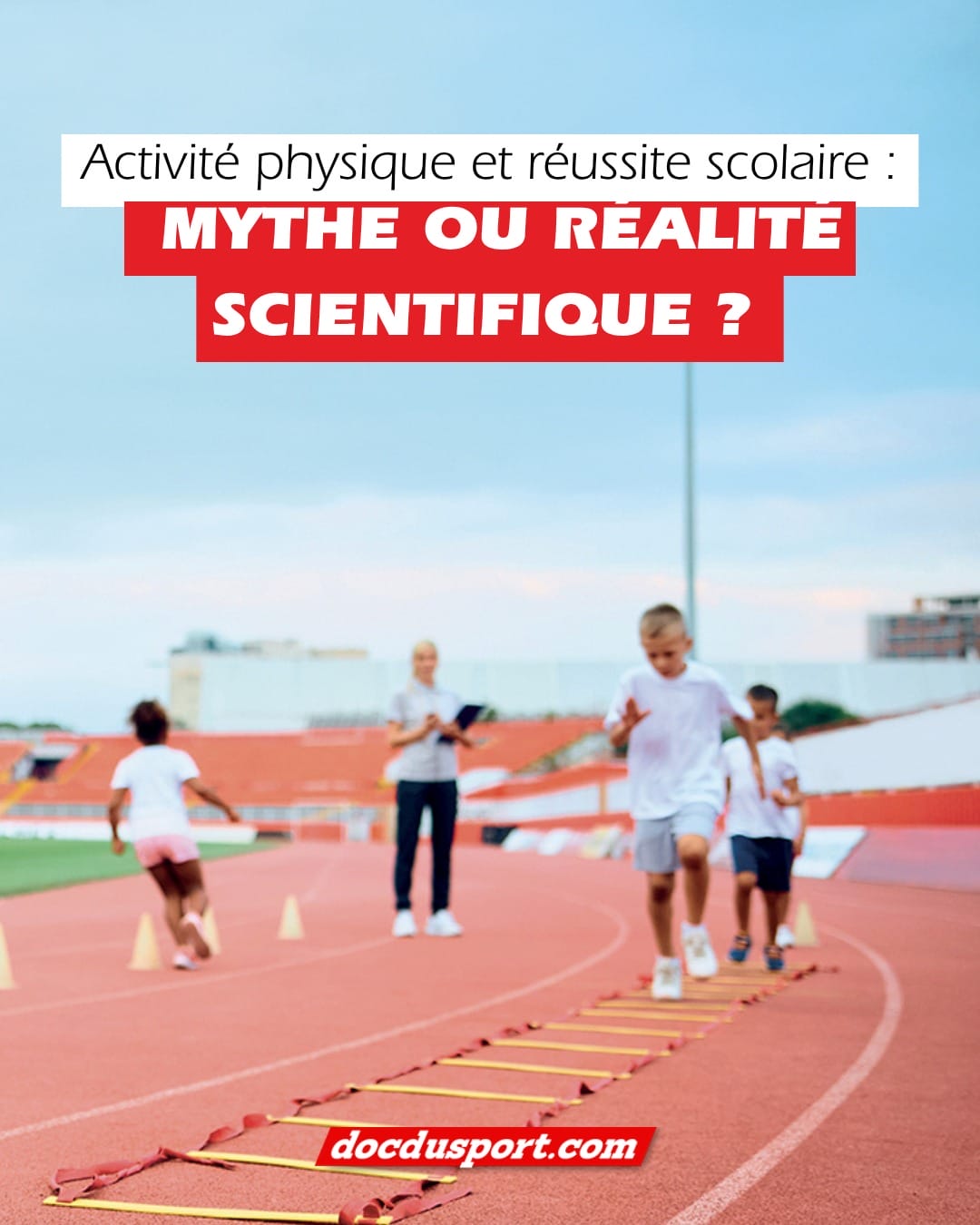 🏃‍♂️ Bouger aide-t-il vraiment les enfants à mieux réussir à l’école ?

On entend souvent :
👉 « Le sport, c’est bien… mais ça prend du temps sur les devoirs. »

La science dit exactement l’inverse.

📊 Plusieurs études montrent que l’activité physique améliore :
✔ la concentration
✔ la mémoire
✔ l’attention
✔ les résultats scolaires, notamment en mathématiques

Et parfois, 20 minutes d’activité suffisent déjà à améliorer les performances cognitives.

Encore plus intéressant :
le sport pourrait aussi réduire certaines inégalités scolaires.

Alors… mythe ou réalité scientifique ?

📖 Découvrez ce que disent vraiment les études sur www.docdusport.com (lien dans la bio).

💬 Et vous, qu’en pensez-vous ?
Le sport aide-t-il les enfants à mieux apprendre ?