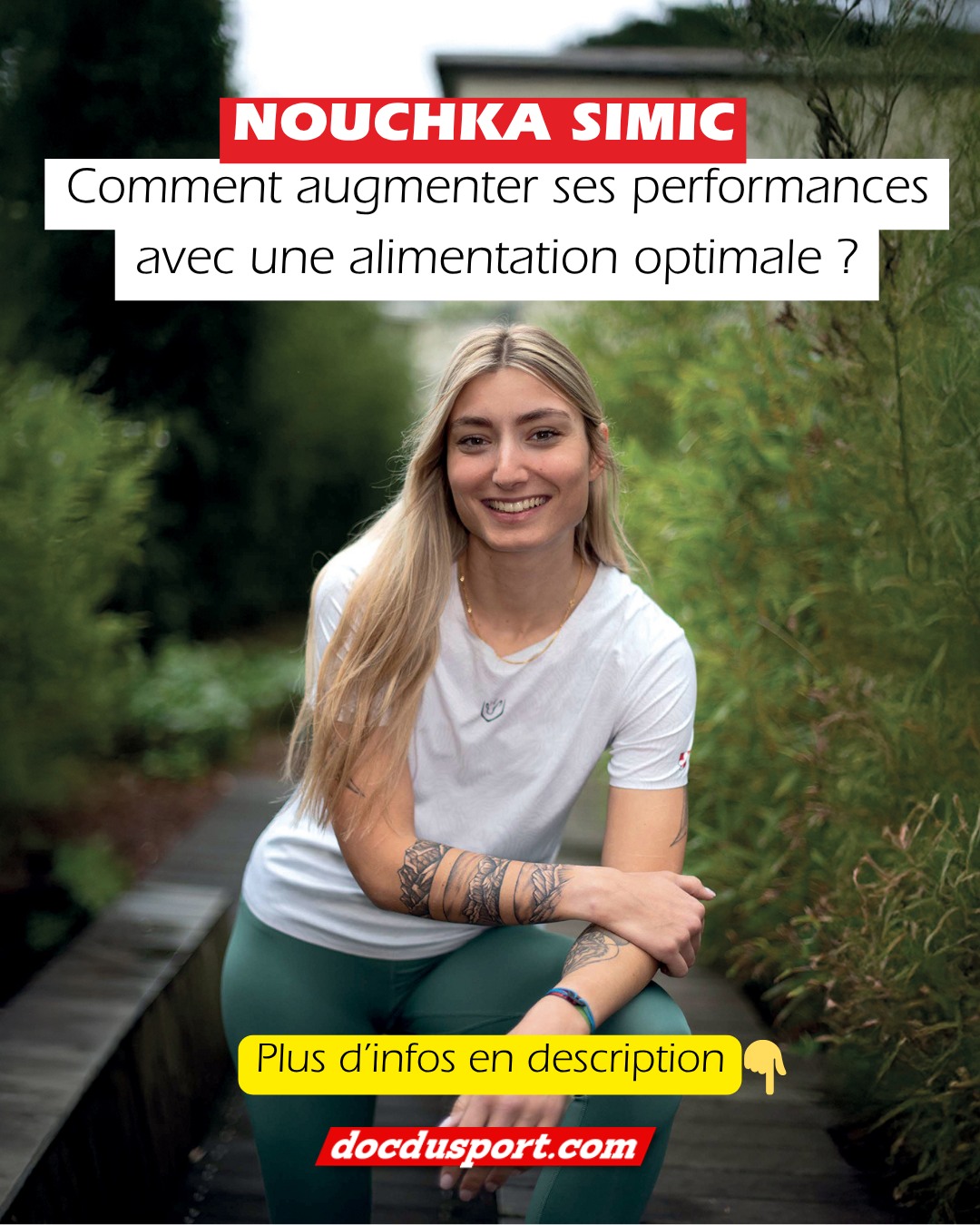 Vous courez 3 à 4 fois par semaine…
mais vous avez l’impression de stagner ? 🤔

Et si le problème ne venait pas de votre entraînement… mais de votre assiette ? 🍝

👉 Beaucoup de coureurs mangent… mais pas assez.
👉 Ou mal réparti.
👉 Ou mal adapté à leurs objectifs.

Résultat : fatigue, stagnation, blessures 😬

💡 Une alimentation optimisée peut littéralement transformer vos performances.

➡️ @nouchka.diet vous fait découvrir les erreurs à éviter et les bases essentielles sur www.docdusport.com (lien dans la bio).