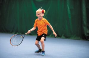 Jouer au tennis dès le plus jeune âge