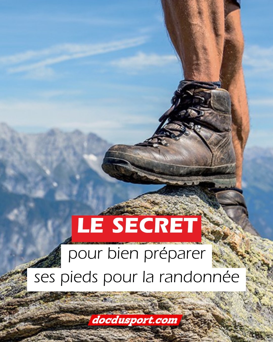 🥾 Le succès d'une randonnée ne dépend pas seulement de vos jambes… mais surtout de vos pieds.

Combien de randonnées sont gâchées par une simple ampoule, un ongle noir ou des chaussures mal préparées ? Pourtant, ces problèmes peuvent souvent être évités avec quelques gestes simples avant le départ.

Dans cet article, un podologue du sport vous explique comment préparer vos pieds comme un sportif :
✅ éviter les ampoules,
✅ choisir les bonnes chaussures,
✅ préparer votre peau,
✅ savoir quand consulter un podologue.

Que vous prépariez une journée en montagne ou plusieurs centaines de kilomètres sur les chemins de Saint-Jacques, ces conseils peuvent vraiment faire la différence.

👉 Retrouvez notre article réalisé en partenariat avec la @FFrandonnee sur www.docdusport.com (lien dans la bio).