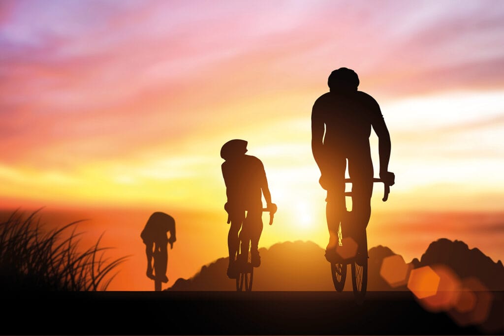 Le vélo pour la course