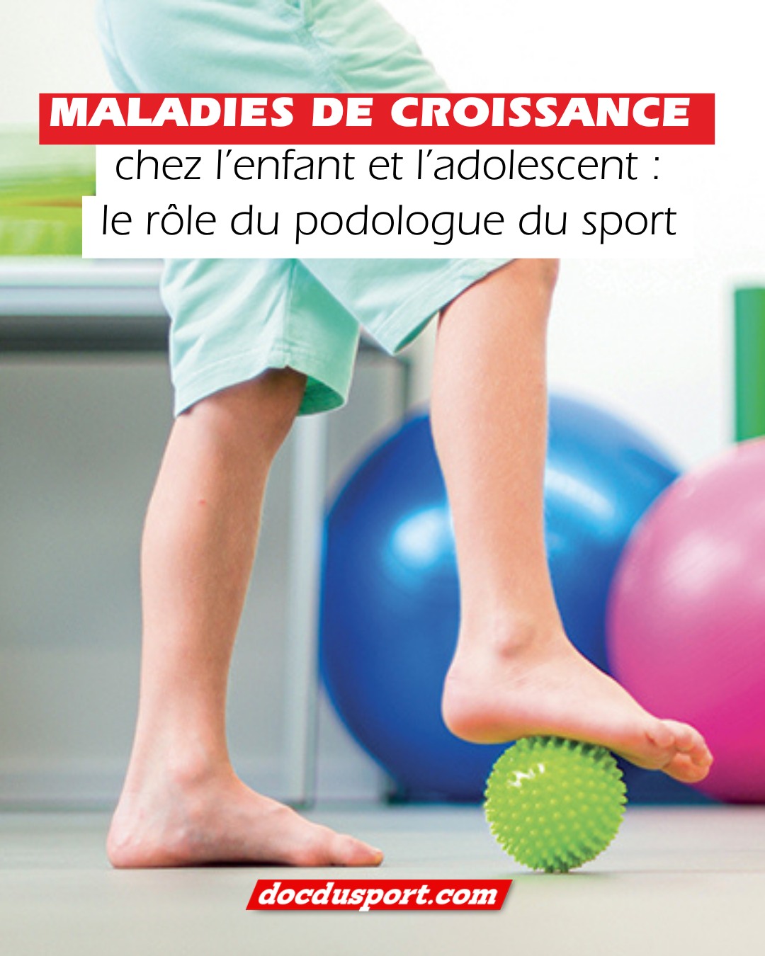 Votre enfant se plaint du talon après le sport ?
Ou du genou en pleine croissance ?

Ce n’est pas “juste une douleur”… et ça peut freiner sa progression 😬

👉 Les maladies de croissance (Sever, Osgood-Schlatter) touchent de nombreux jeunes sportifs.
Mais bonne nouvelle : des solutions existent pour continuer à courir, jouer, progresser 💪

👟 Le rôle du podologue du sport est souvent sous-estimé… et pourtant clé !

➡️ Découvrez comment accompagner votre enfant sans stopper sa pratique sur www.docdusport.com (lien dans la bio).