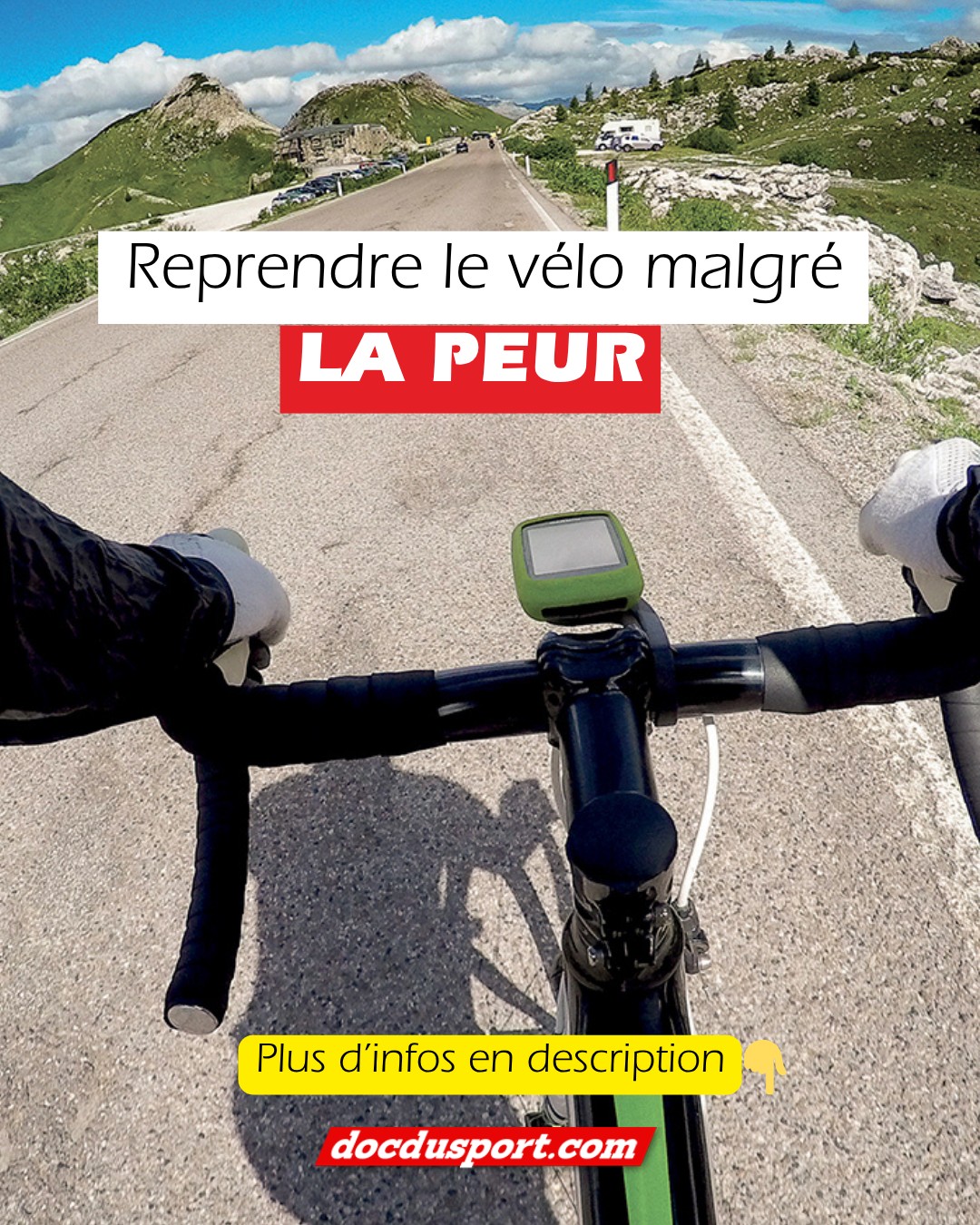 🚴"J’ai peur de reprendre le vélo depuis ma chute…"

C’est une phrase que beaucoup de cyclistes n’osent pas dire.

Dans cet article, Cyril Blanchard raconte l’histoire de Nicolas, tombé dans la descente du Galibier pendant l’Étape du Tour. Physiquement remis… mais incapable de retrouver sa confiance dans les virages.

👉 Pourquoi le corps « freine tout seul » après une chute ? 
👉 Quelle différence entre une peur utile et une peur qui enferme ? 
👉 Comment la respiration, la sophrologie et une reprise progressive peuvent aider à retrouver de la fluidité ? 
👉 Et surtout : comment recommencer sans se mentir et sans se mettre en danger ?

🔗 Explication dans notre article réalisé en partenariat avec la @ffvelo_officiel sur www.docdusport.com (lien dans la bio).

↪️ Partagez ce post à un·e cycliste qui peut se sentir concerné·e.